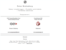 Tablet Screenshot of peterbielenberg.info